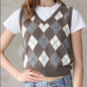 Brandy Melville Peyton Wool Sweater Vest